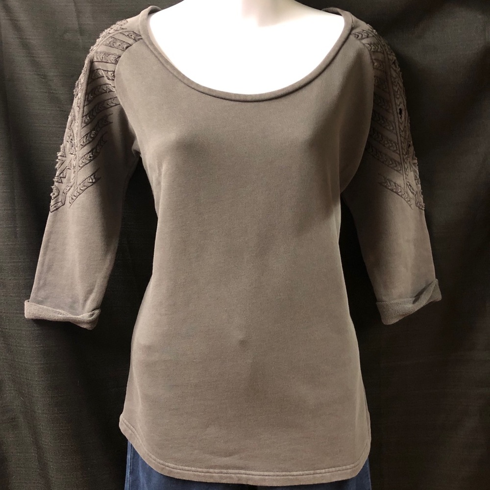 Maison Scotch Nomade Embroidered Sweater